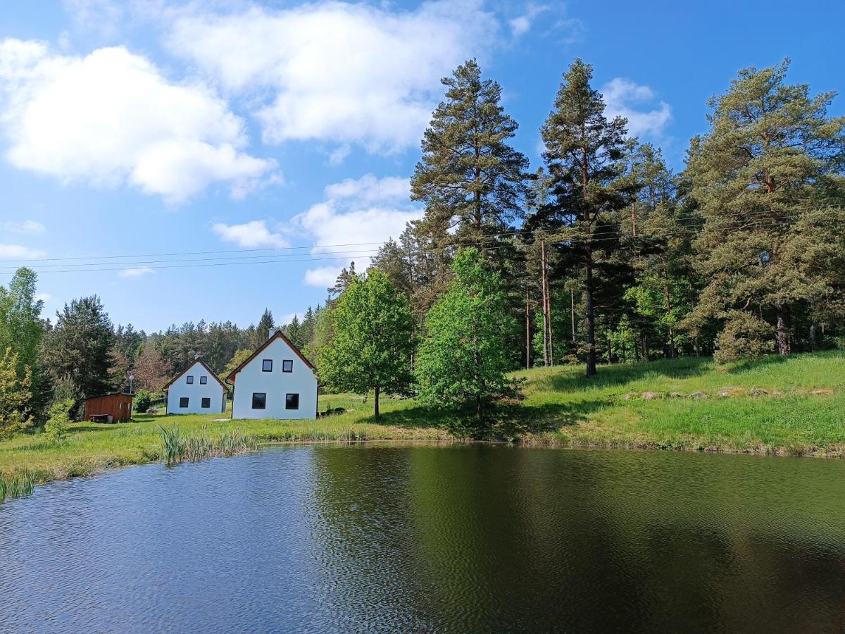 Klidna Lokalita Na Kraji Lesa, Cely Dum S Uschovnu Kol Villa Nová Bystřice Bagian luar foto